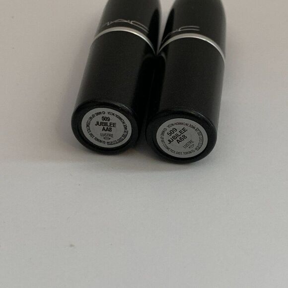 2X MAC Matte Lipstick MEHR USED Original Formula VTG nude Pink *SEE PHOTOS* Pink - Picture 9 of 9